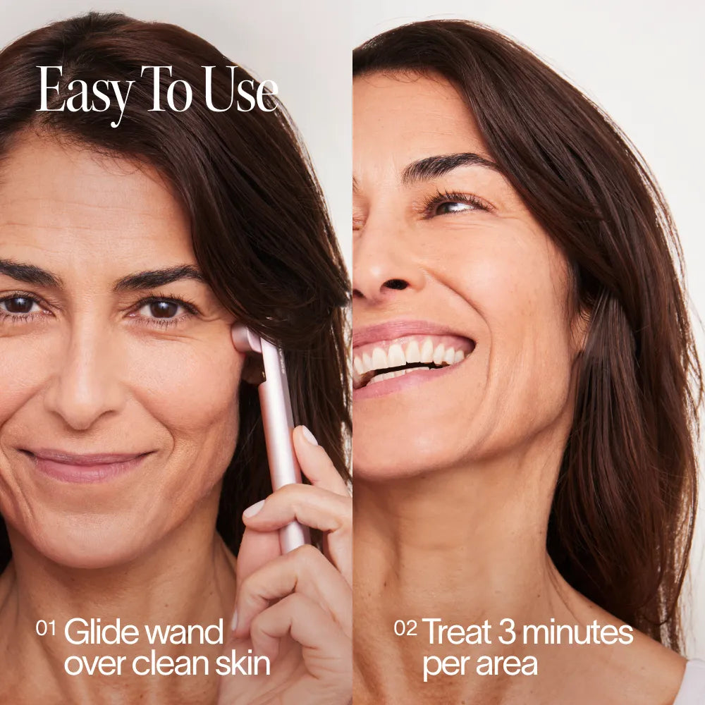 4-in-1 Red Light Therapy Wand & Activating Serum Kit
